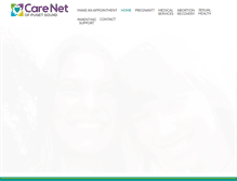 Tablet Screenshot of carenetps.org